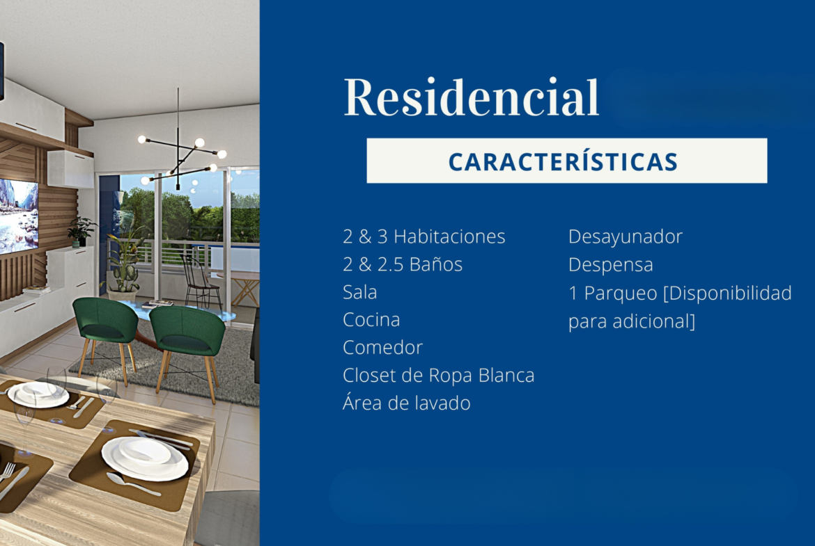 Proyecto Residencial de Apartamentos en Pantoja