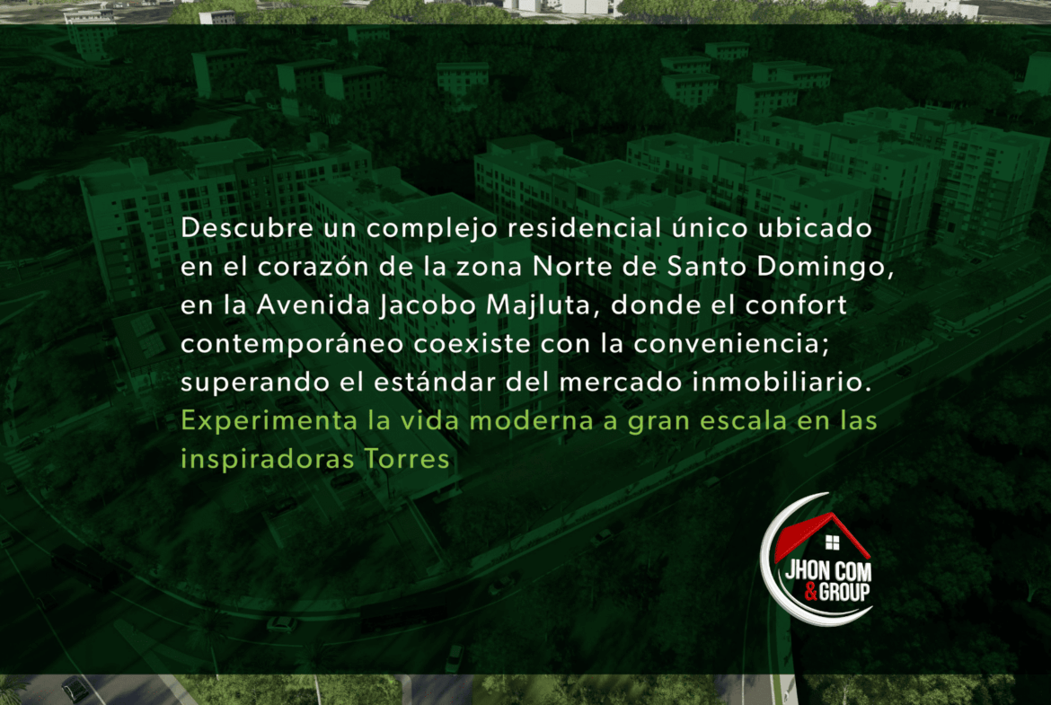 Apartamentos de nueva construcción en Av. Pdte. Jacobo Majluta Azar