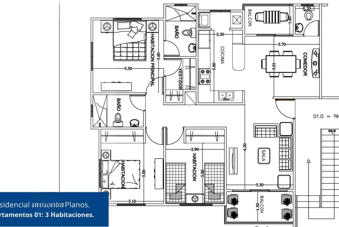 Proyecto Residencial de Apartamentos en Pantoja