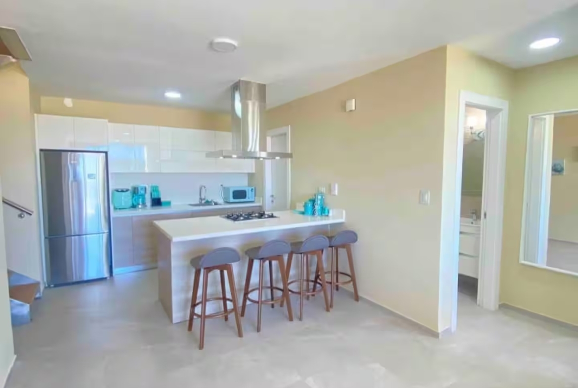 Penthouse a un solo paso del mar – Playa Nueva Romana
