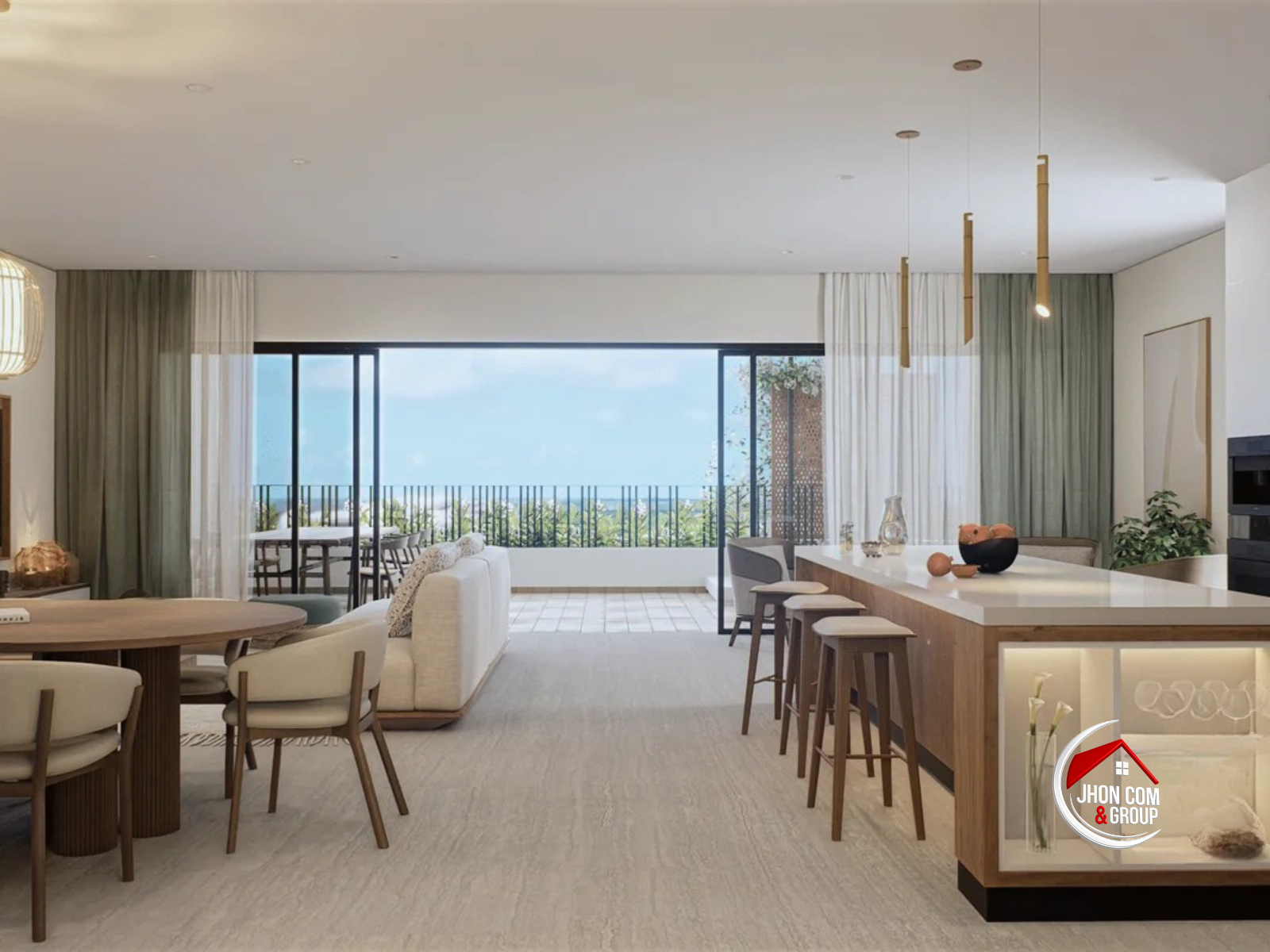 Apartamentos Exclusivos en Cap Cana con Vistas al Campo de Golf