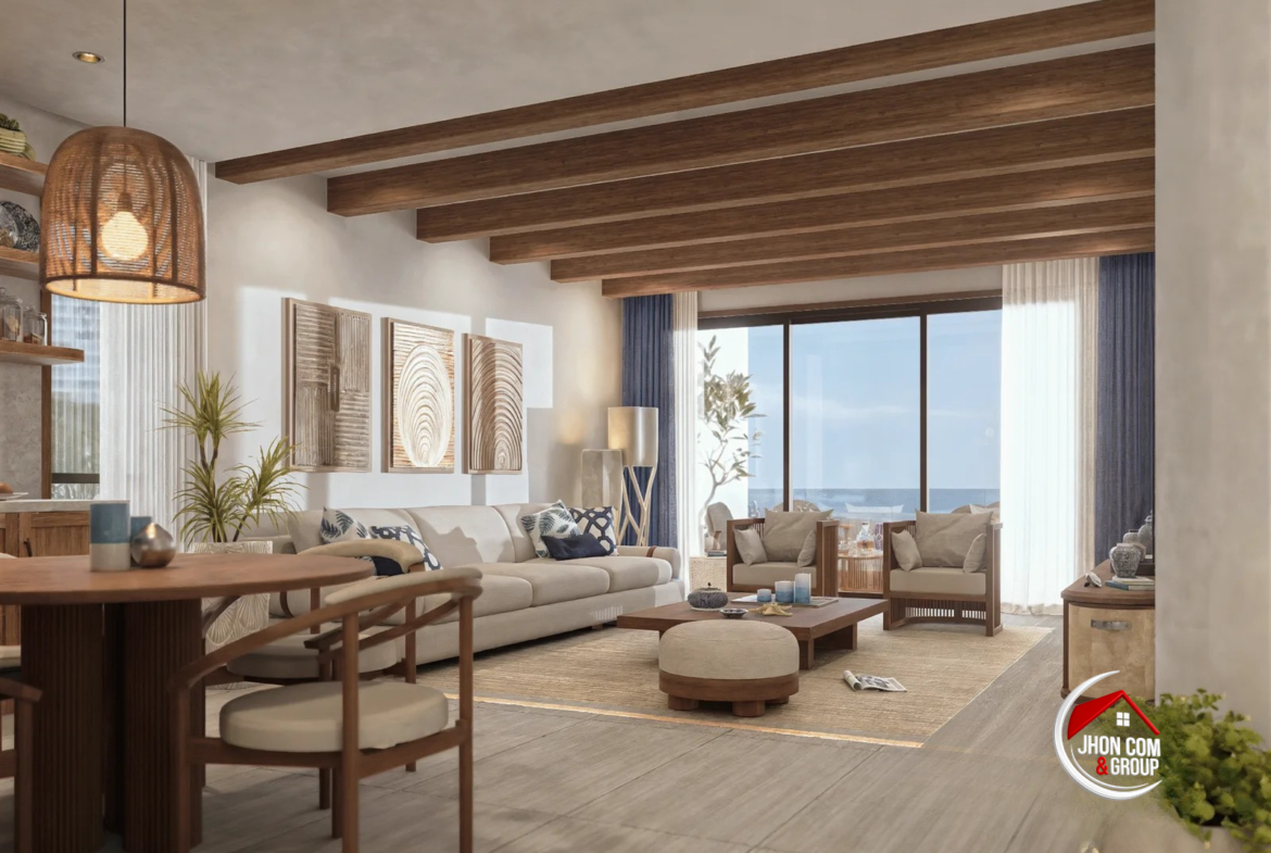 Apartamentos Exclusivos en Cap Cana con Vistas al Campo de Golf